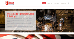 Desktop Screenshot of njmetals.com